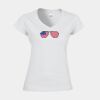 Softstyle™ women's v-neck t-shirt Thumbnail