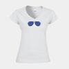 Softstyle™ women's v-neck t-shirt Thumbnail