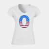 Softstyle™ women's v-neck t-shirt Thumbnail