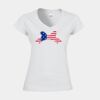 Softstyle™ women's v-neck t-shirt Thumbnail