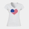 Softstyle™ women's v-neck t-shirt Thumbnail