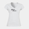 Softstyle™ women's v-neck t-shirt Thumbnail