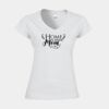 Softstyle™ women's v-neck t-shirt Thumbnail