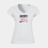 Softstyle™ women's v-neck t-shirt Thumbnail