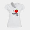 Softstyle™ women's v-neck t-shirt Thumbnail