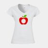 Softstyle™ women's v-neck t-shirt Thumbnail