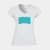 Softstyle™ women's v-neck t-shirt Thumbnail