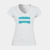 Softstyle™ women's v-neck t-shirt Thumbnail