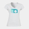 Softstyle™ women's v-neck t-shirt Thumbnail