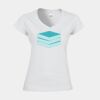 Softstyle™ women's v-neck t-shirt Thumbnail