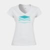 Softstyle™ women's v-neck t-shirt Thumbnail