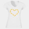 Softstyle™ women's v-neck t-shirt Thumbnail