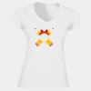 Softstyle™ women's v-neck t-shirt Thumbnail