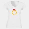 Softstyle™ women's v-neck t-shirt Thumbnail