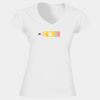 Softstyle™ women's v-neck t-shirt Thumbnail