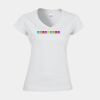 Softstyle™ women's v-neck t-shirt Thumbnail