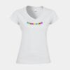 Softstyle™ women's v-neck t-shirt Thumbnail