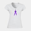 Softstyle™ women's v-neck t-shirt Thumbnail