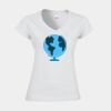 Softstyle™ women's v-neck t-shirt Thumbnail