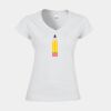 Softstyle™ women's v-neck t-shirt Thumbnail