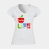 Softstyle™ women's v-neck t-shirt Thumbnail