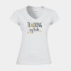 Softstyle™ women's v-neck t-shirt Thumbnail