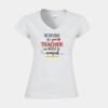 Softstyle™ women's v-neck t-shirt Thumbnail