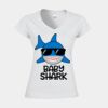 Softstyle™ women's v-neck t-shirt Thumbnail