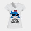 Softstyle™ women's v-neck t-shirt Thumbnail