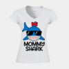 Softstyle™ women's v-neck t-shirt Thumbnail