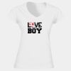 Softstyle™ women's v-neck t-shirt Thumbnail