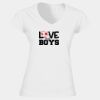 Softstyle™ women's v-neck t-shirt Thumbnail