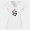 Softstyle™ women's v-neck t-shirt Thumbnail