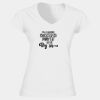 Softstyle™ women's v-neck t-shirt Thumbnail