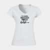 Softstyle™ women's v-neck t-shirt Thumbnail