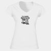 Softstyle™ women's v-neck t-shirt Thumbnail