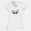 Softstyle™ women's v-neck t-shirt Thumbnail