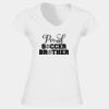 Softstyle™ women's v-neck t-shirt Thumbnail