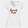 Softstyle™ women's v-neck t-shirt Thumbnail