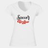 Softstyle™ women's v-neck t-shirt Thumbnail