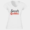 Softstyle™ women's v-neck t-shirt Thumbnail