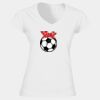 Softstyle™ women's v-neck t-shirt Thumbnail