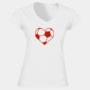 Softstyle™ women's v-neck t-shirt Thumbnail