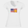 Softstyle™ women's v-neck t-shirt Thumbnail