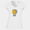 Softstyle™ women's v-neck t-shirt Thumbnail