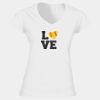 Softstyle™ women's v-neck t-shirt Thumbnail