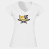 Softstyle™ women's v-neck t-shirt Thumbnail