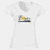 Softstyle™ women's v-neck t-shirt Thumbnail