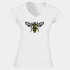 Softstyle™ women's v-neck t-shirt Thumbnail