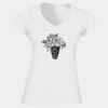 Softstyle™ women's v-neck t-shirt Thumbnail